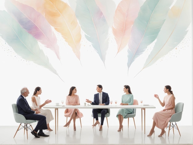 Lider podczas sesji coachingowej